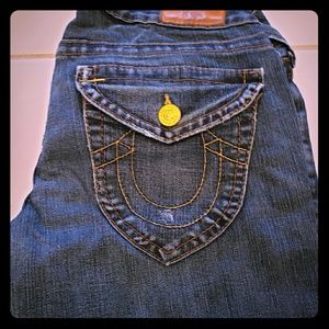 True religion distressed jeans